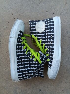 Converse X Marimekko Rasymatto Print Chuck Taylor High Tops Sneakers Woman's 7